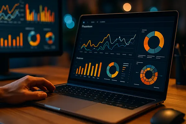 SEO analytics interface