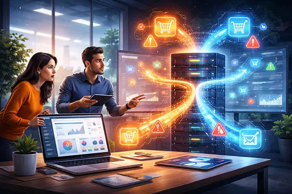 Event deduplication example